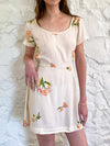 The Babydoll Dress - Cream Floral