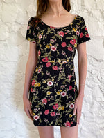 The Babydoll Dress - Night Floral
