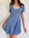 The Flare Dress - Chambray