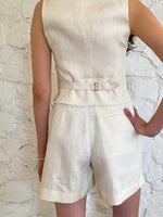 The Shorts - Ivory Linen