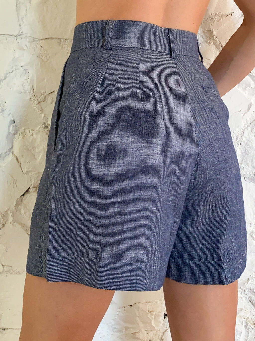 The Shorts - Chambray Linen