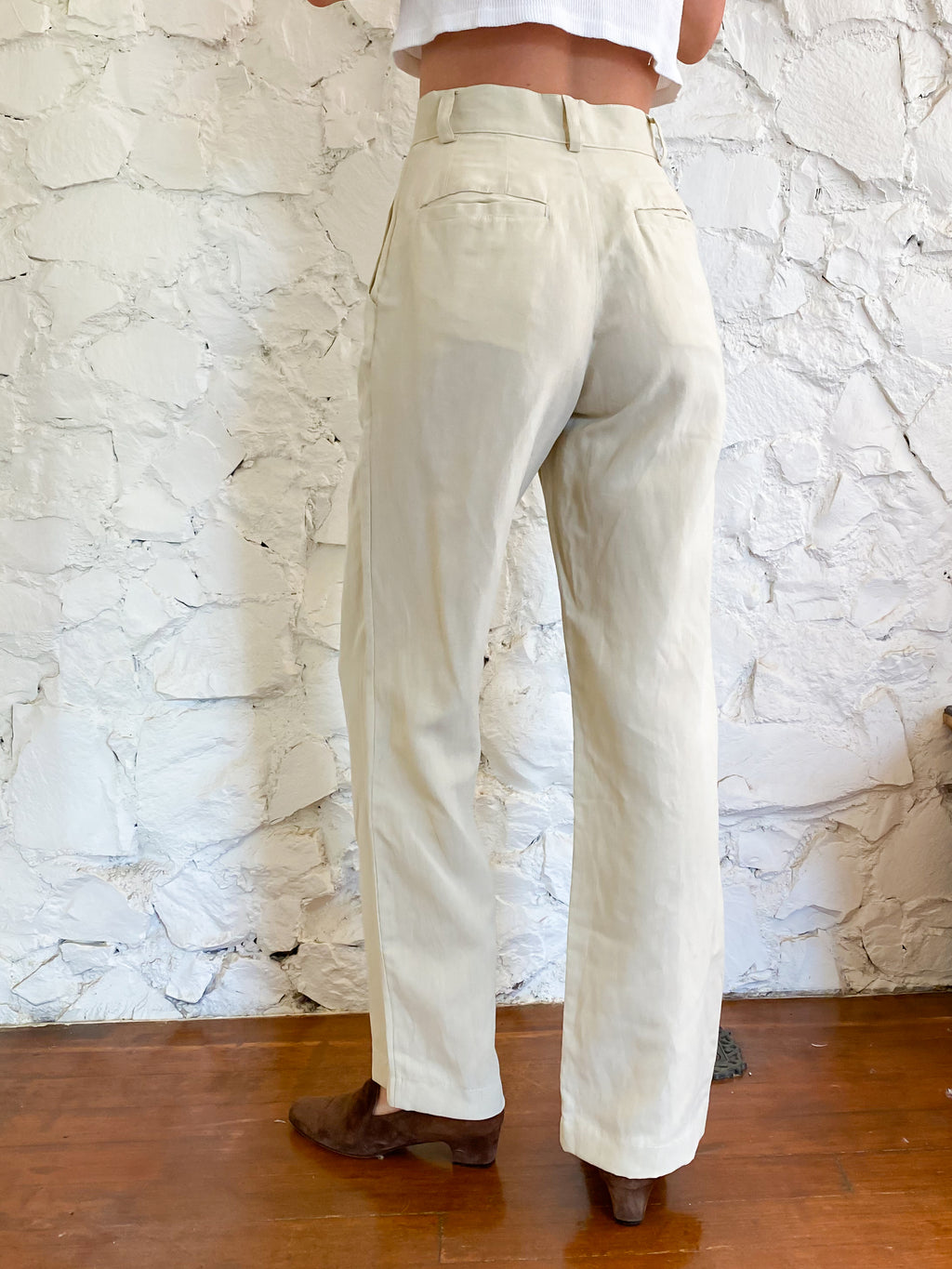 The Pants - Khaki Tencel