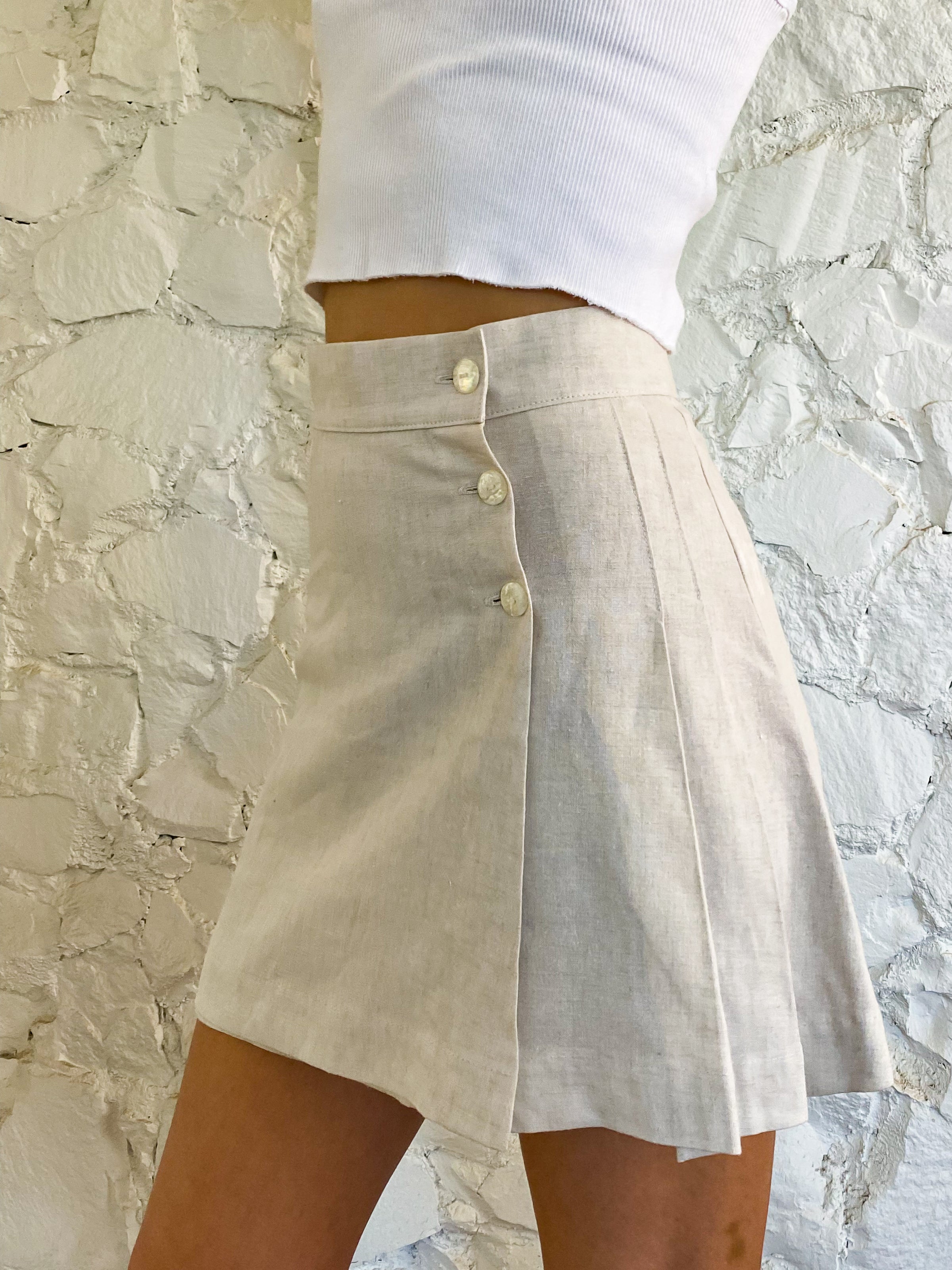The Skirt - Flax – SCOUT GOODS