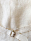 The Vest - Ivory Linen