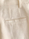 The Shorts - Ivory Linen