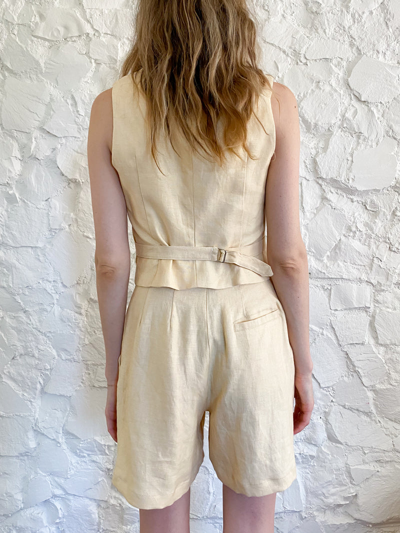 The Vest - Playa Linen