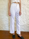 The Pants - White Linen